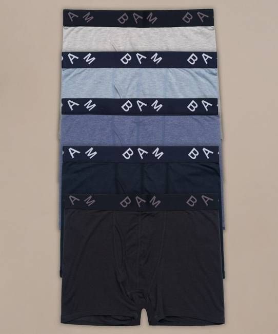Regular Fitted Air Bamboo Boxers - 5 Pack