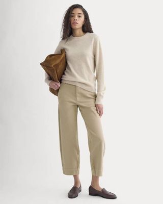 The Utility Straight-Leg Pant | Trench Coat Khaki | 26.5" Inseam
