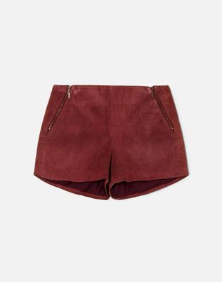 Y2K Suede Hot Short -#1267