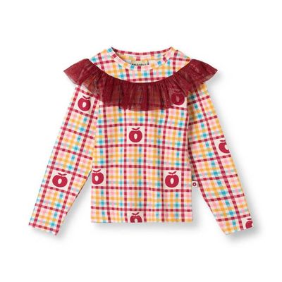 Pinova long-sleeved top with apples