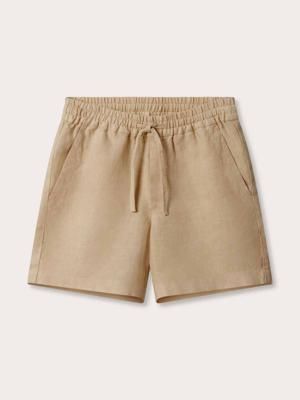 Kids Coconut Joulter Linen Shorts