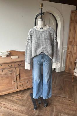 Celeste Sweater - Ivory Melange