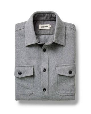 The CPO Shirt in Heather Ash Twill