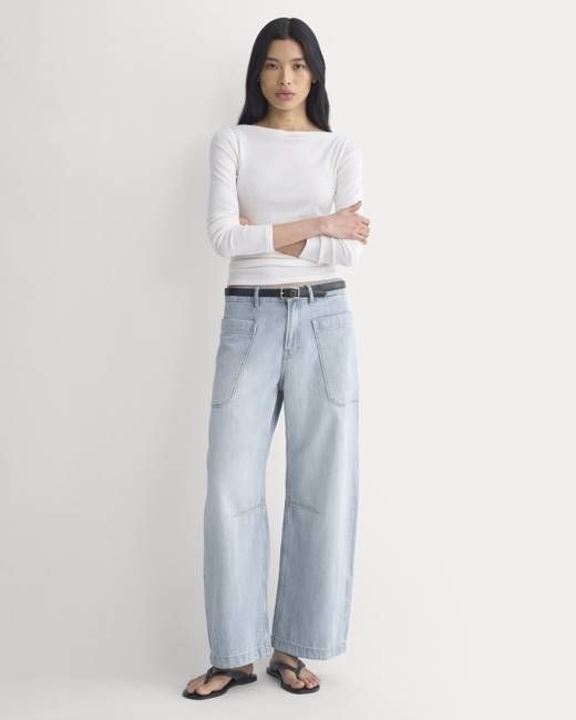 The Gardener Pull-On Jean | Light Vintage Indigo