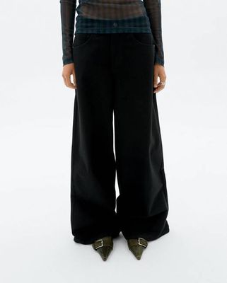 Black wide leg Hedda pants