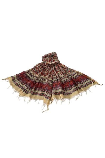 Cotton Blockprint Stole No. 29 Jodhpur Edit