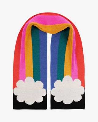 Miss Pompom x Tatty Devine Rainbow Scarf