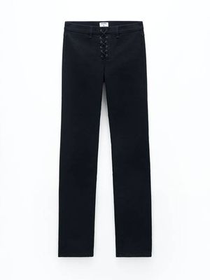 Lace Front Jeans