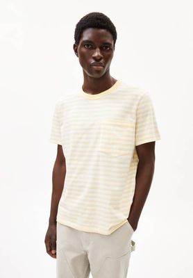 MAARKOS POCKET STRIPES| frühes gelbgebrochenes Weiß