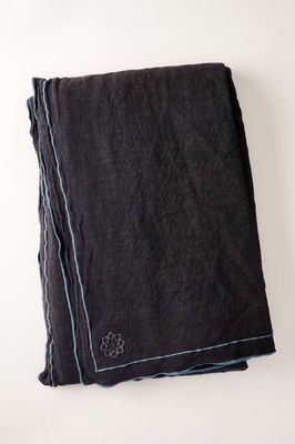 Day for Night Tablecloth Slate/Ink