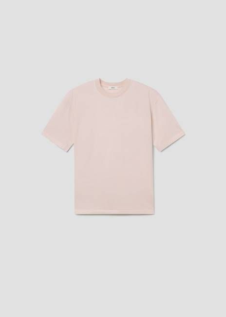 Asha Mock Neck Tee in Foundation