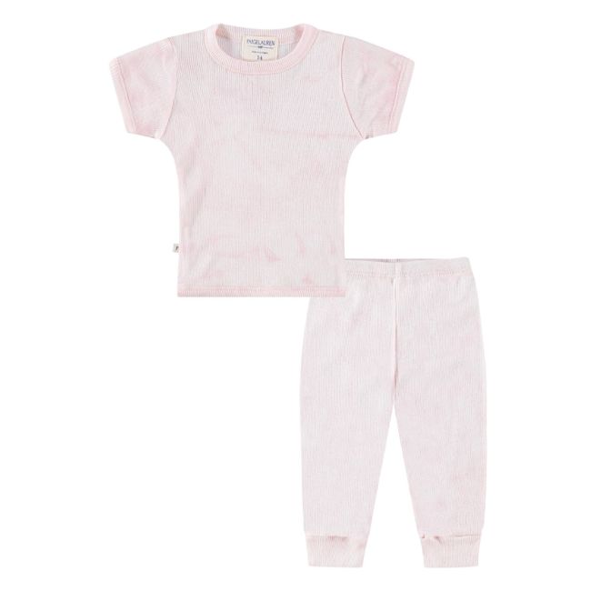 Marble Ribbed Tee and Legging Set