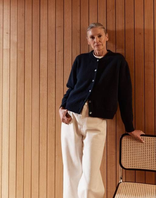 The Easy Cardigan - Navy