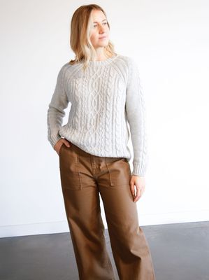 Claudette Fisherman Sweater