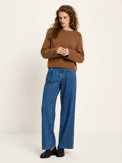 Cropped Pullover (GOTS)