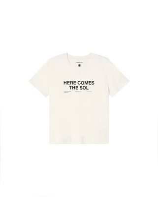 White here comes the sol Ida t-shirt