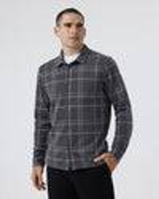 Seaview Plaid Buttondown Shirt | Dark Pewter | Vuori