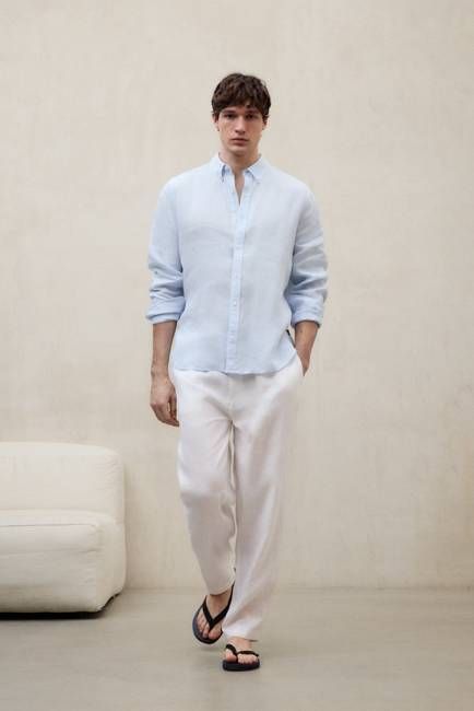 LIGHT BLUE MALIBU SHIRT