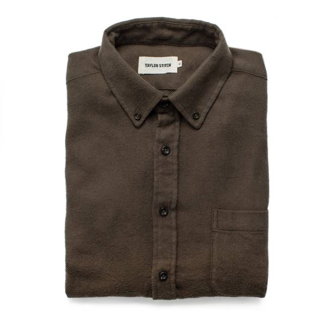 The Jack in Olive Brushed Organic Cotton