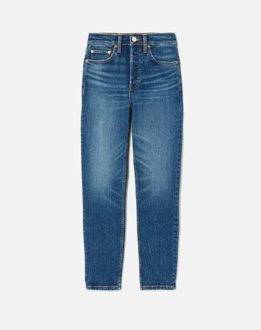Comfort Stretch High Rise Ankle Crop - Royal Fade