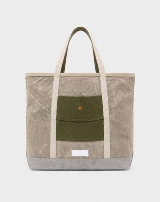 Upcycled Field Tote 03 - Pebble
