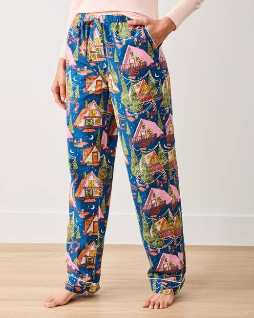 Bonfire Stories - PJ Pants - Starlight Blue
