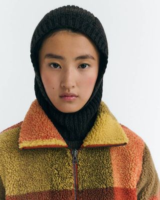 Brown wool Jude balaclava