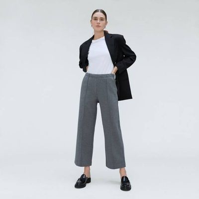 The Wide Leg Dream Pant® | Heathered Charcoal