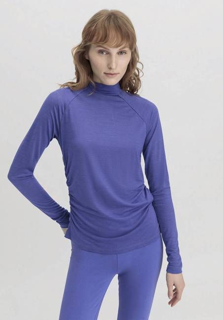 Shirt long sleeve slim ACTIVE FUNCTIONAL made of organic merino wool and TENCEL™ Lyocell