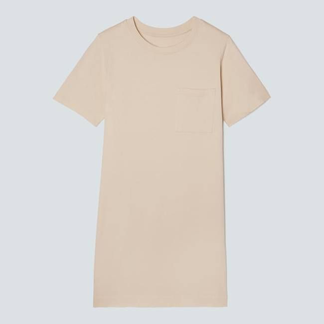 The Organic Cotton Weekend Tee Dress | Brazilian Sand