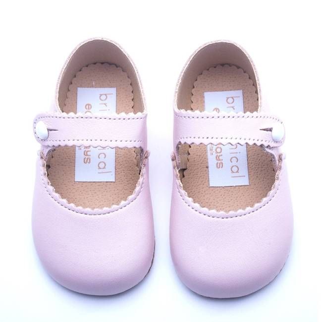 Britannical x Early Days - Emma Pre-Walker Baby Girl Shoes - Blossom Pink