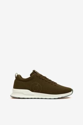 KHAKI CONDEKNIT TRAINERS