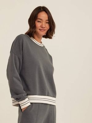 Jahmeera Triblend Fleece Collegiate Pullover