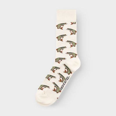DEDICATED - Socks Sigtuna Pikes Off White