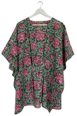 NEW! Block print Kaftan Short No.94