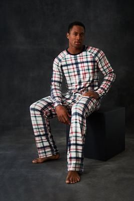 Pajama Set: Long Sleeve Shirt + Pajama Pant