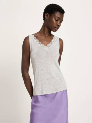 Top with lace (GOTS)