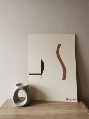 line aesthetic print