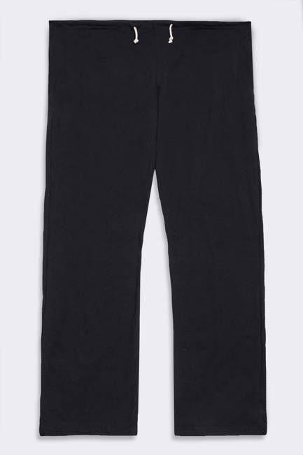Men's Organic Drawstring Only Lounge Pants in Black