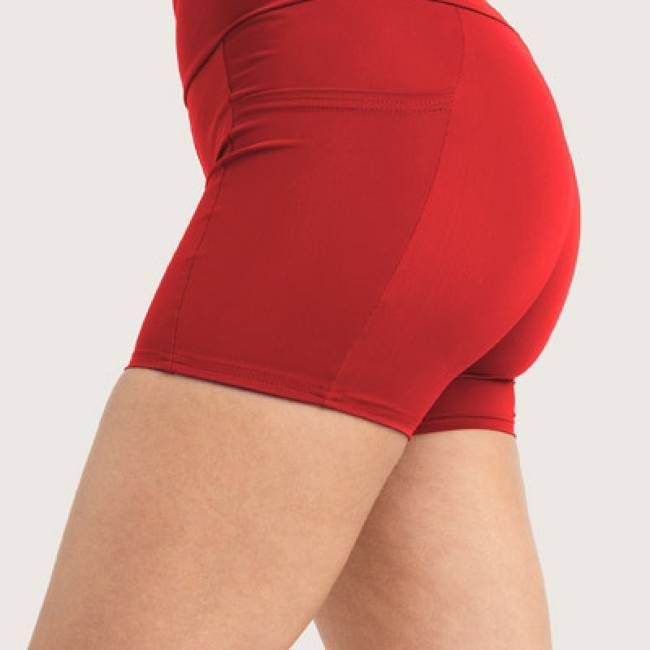Recycling Running Shorts chili (rot) - kaufen