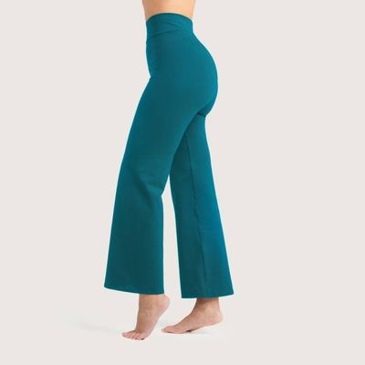 Yogahose Relaxed Fit petrol (blau) - kaufen