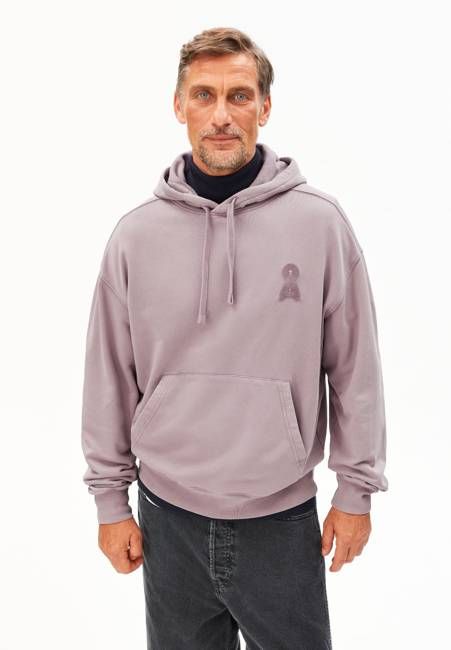 ICONIC Å KIRAAN GMT DYE HOODIE | light grape washed