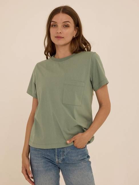 Beth Essential Jersey Pocket Tee