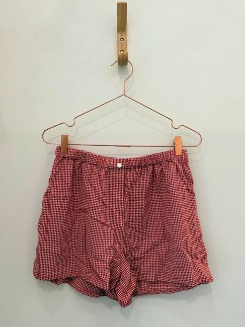 Sample Sale Marissa Boxer Short in Red Gingham