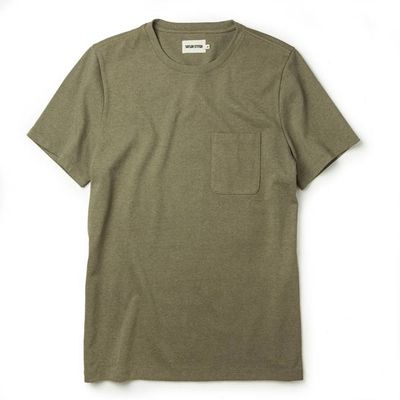 The Heavy Bag Tee in Olive