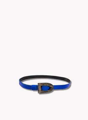 Women's Horn and Leather Belt