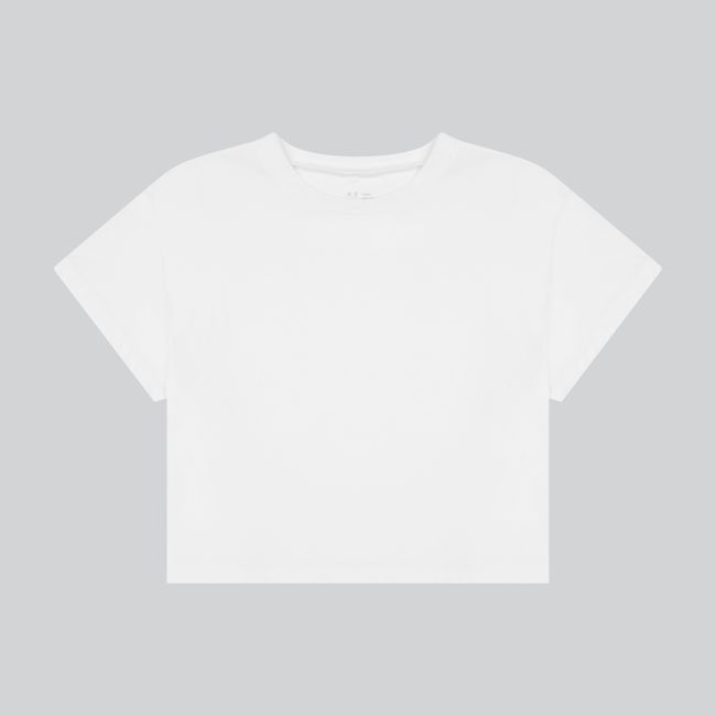 Compostable Organic Cotton Crop 'Crop' Top