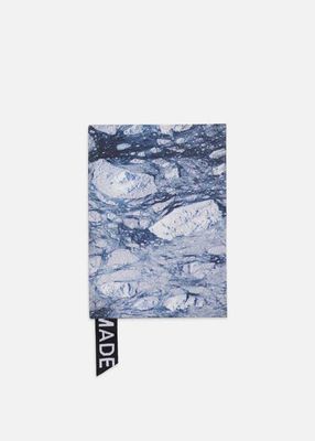 A5 OFF-CUT NOTEBOOK, UNLINED GLACIER PRINT