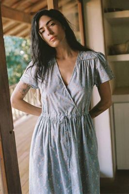 The Dawn Dress | Pansy Blues