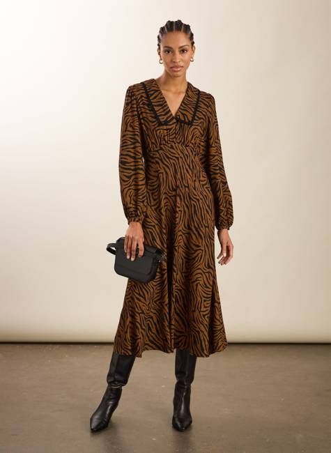 Lorelai Printed Midi Dress